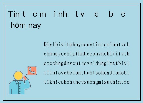 Tin tức mới nhất về cờ bạc hôm nay