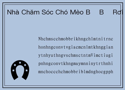 Nhà Chăm Sóc Chó Mèo Bị Bỏ Rơi